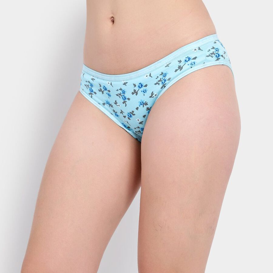 Ladies' Cotton Panty, Light Blue, large